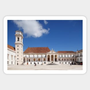 University, Coimbra, Beira Litoral, Centro Region, Portugal, Europe Sticker